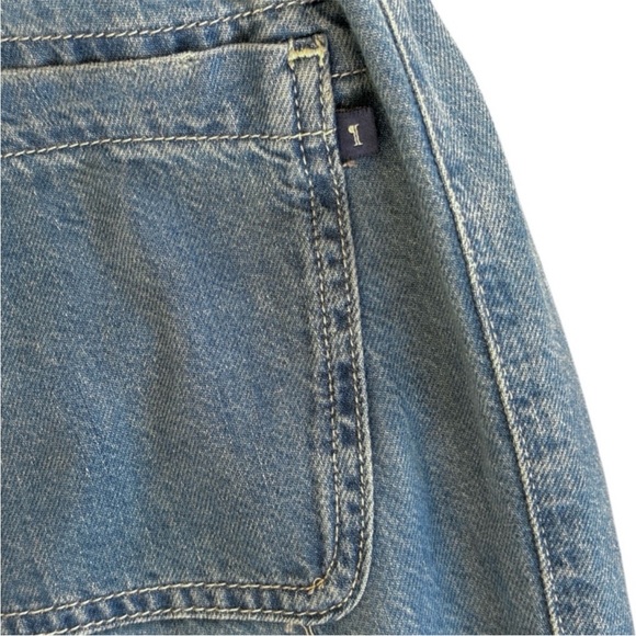 Anthropologie / Pilcro Blue Beach Cottage Tie Waist Embroidered Jeans Size XS - Picture 11 of 12